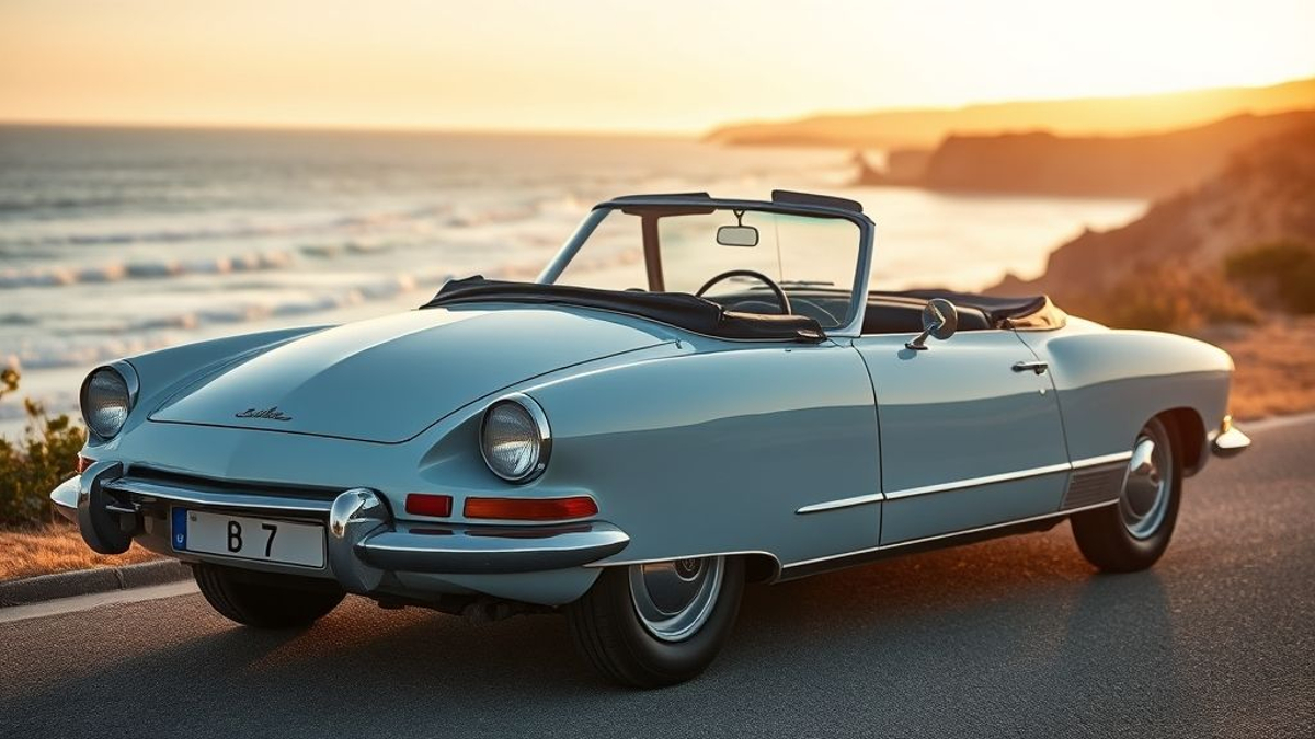 restauration cabriolet Citroën DS