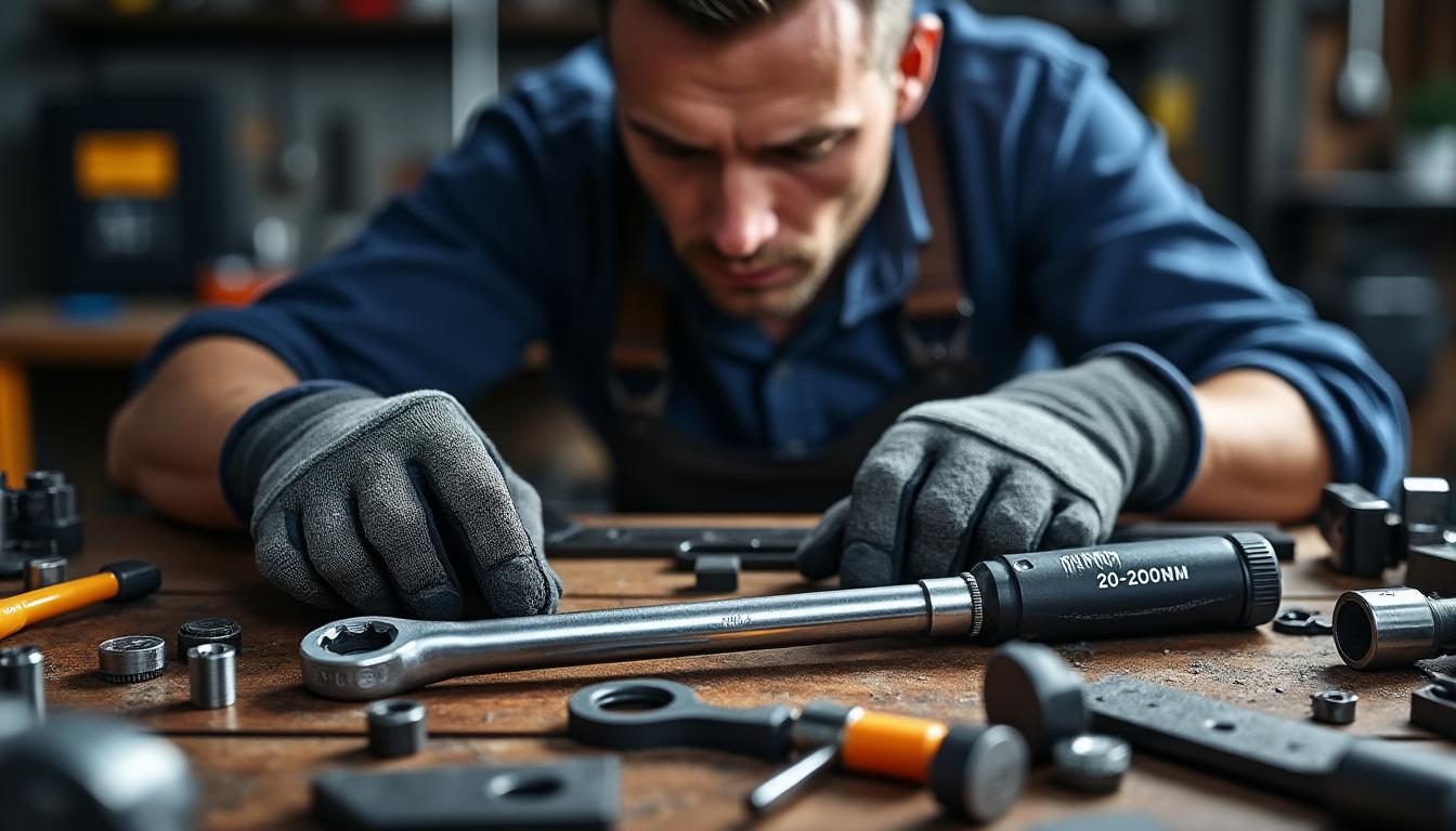 Les avantages de la clé dynamométrique 1/2 Ergotorque 20-200 Nm pour les pros