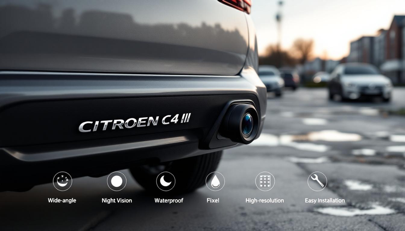 découvrez les 5 caractéristiques essentielles à considérer pour choisir la caméra de recul idéale pour votre citroën c4 iii, alliant sécurité et praticité.