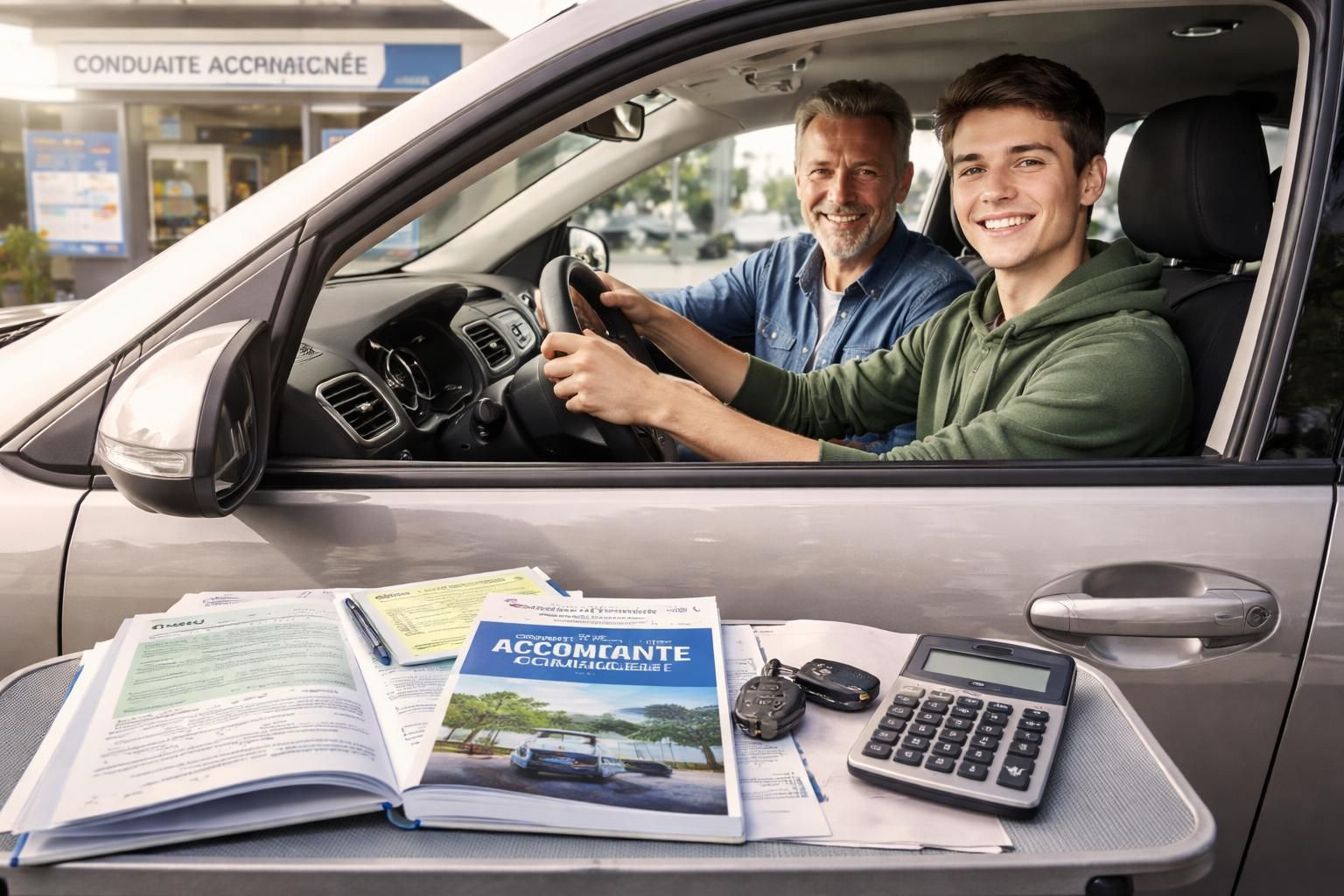 découvrez les points essentiels à vérifier pour l'assurance auto lors de la conduite accompagnée et roulez en toute sérénité.
