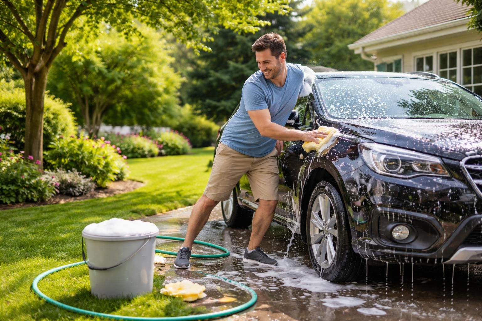 découvrez si vous pouvez laver votre voiture dans votre jardin et apprenez toutes les étapes essentielles pour le faire correctement tout en respectant l'environnement et les réglementations locales.